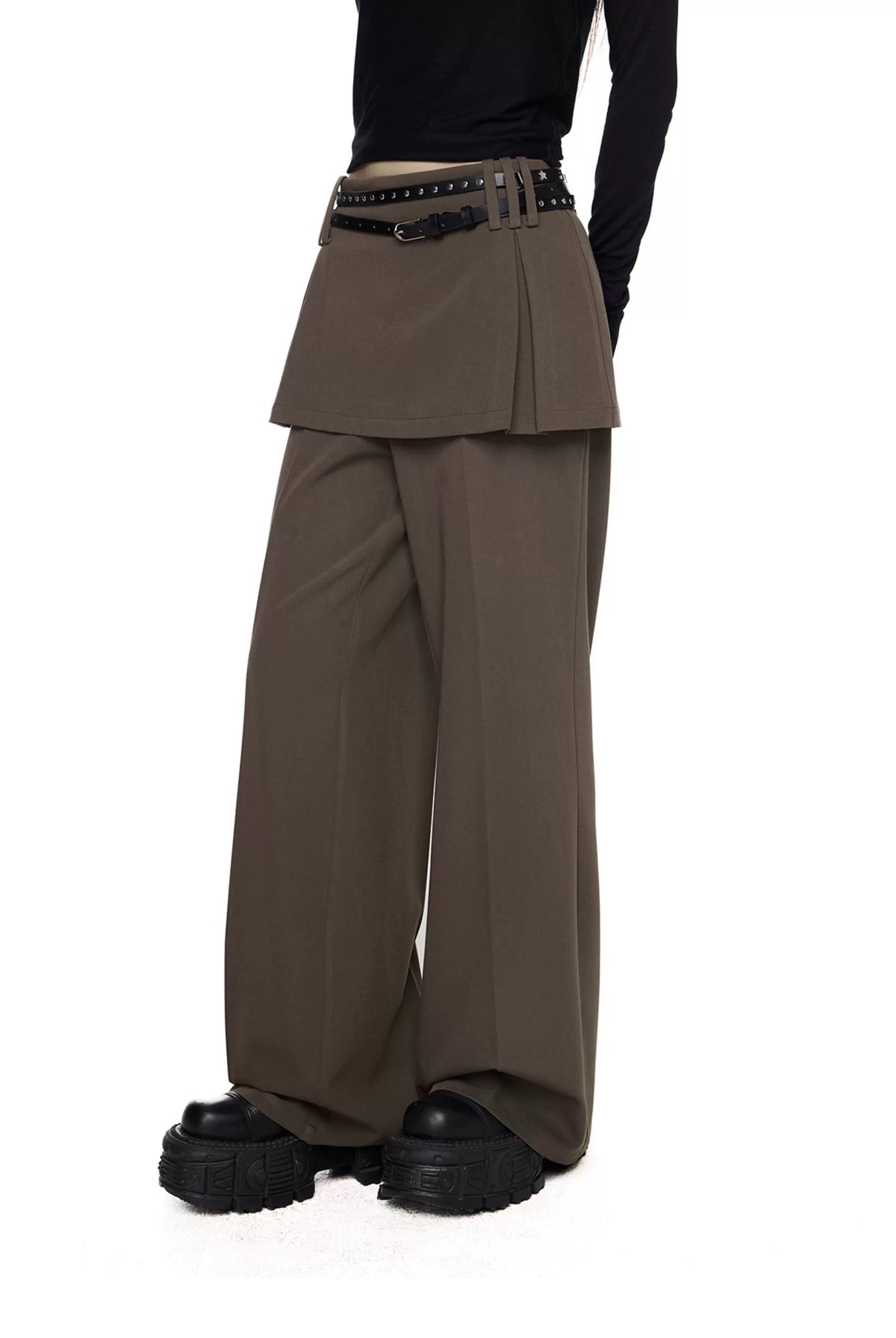 SPLIT FORM TROUSERS