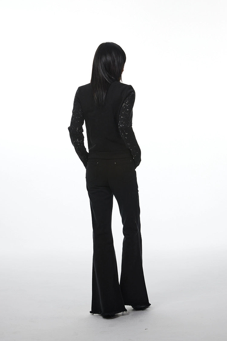 DIAGONAL BODYCON JACKET
