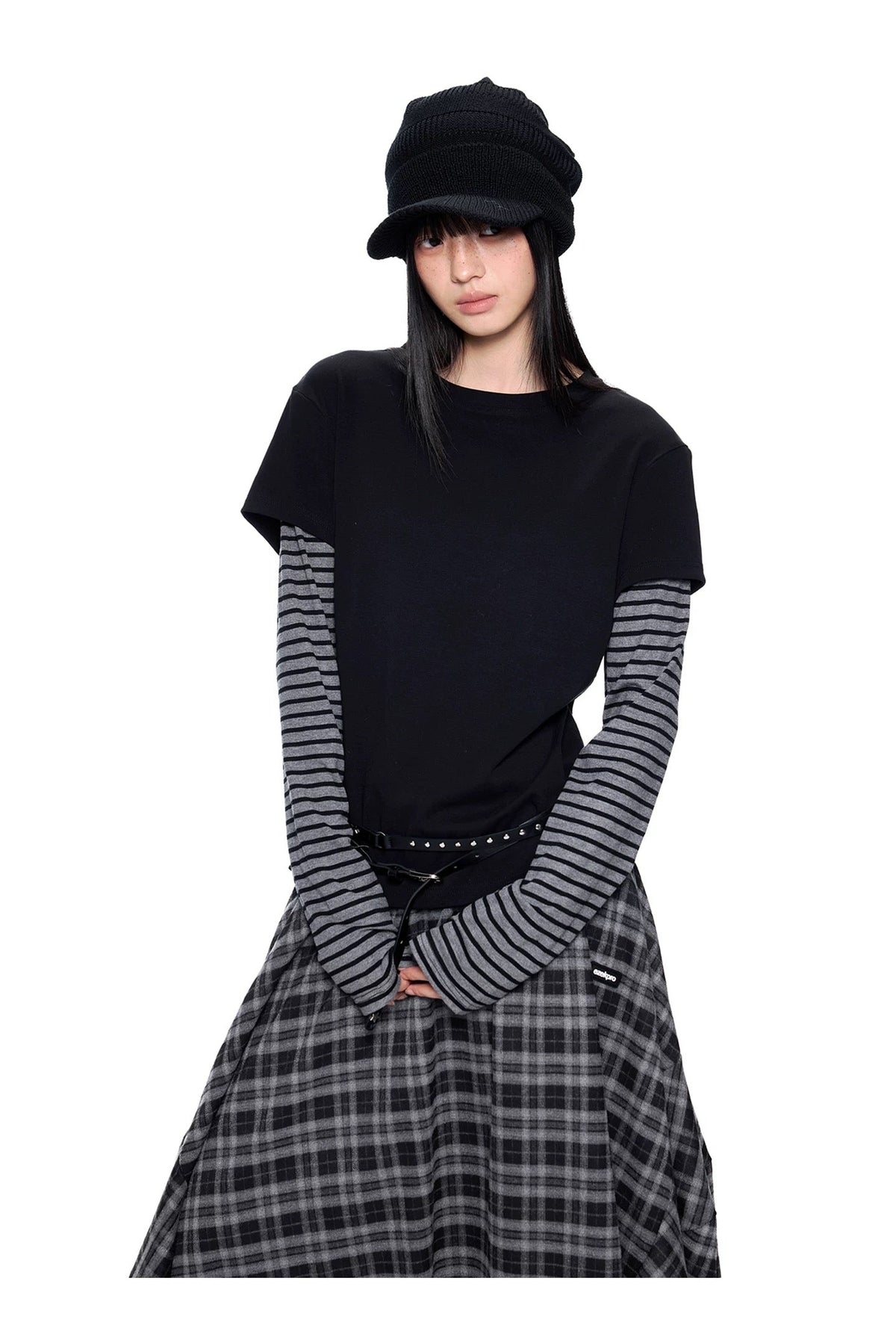 UNDER STRIPE TEE