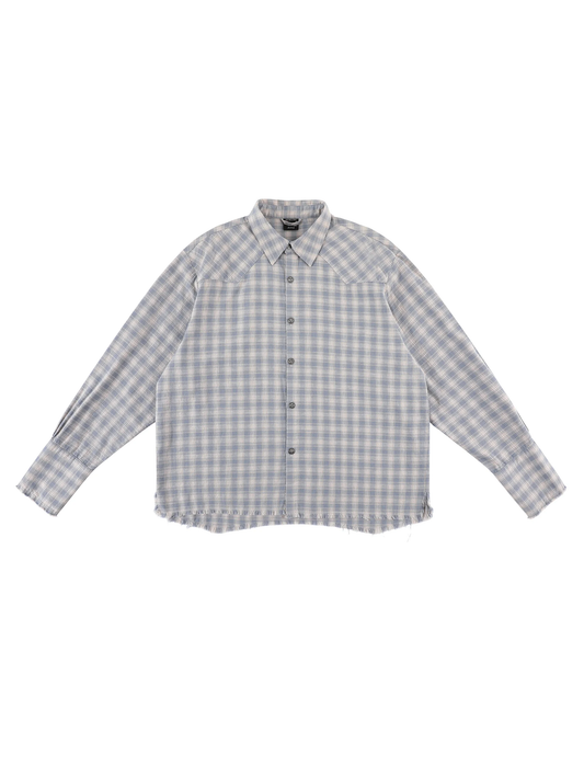 BLUE CHECK WESTERN SHIRT