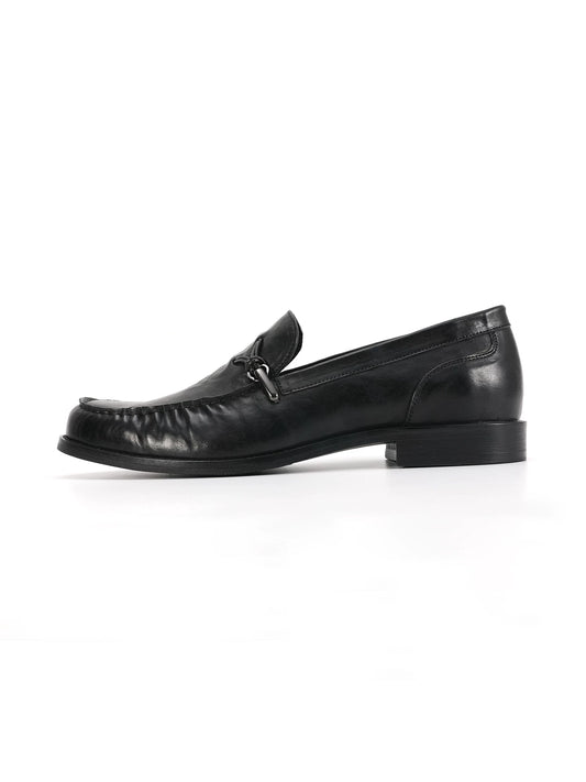 WASHED HORSE LEATHER LOAFERS