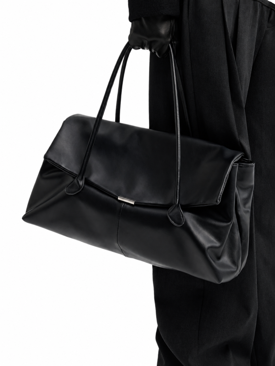 FOLDOVER SOFT TOTE BAG