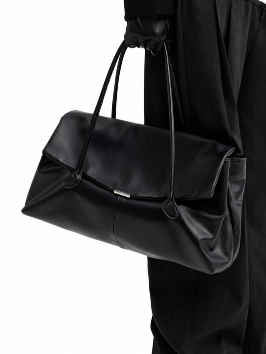 FOLDOVER SOFT TOTE BAG