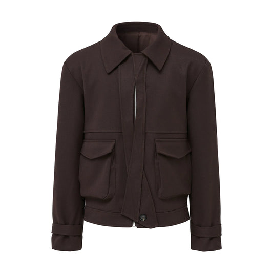 FLAP POCKET ZIP JACKET