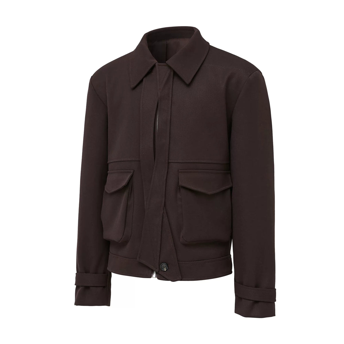 FLAP POCKET ZIP JACKET