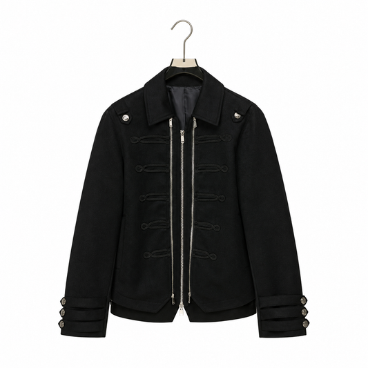 THREE WAY NAPOLEON ZIP JACKET