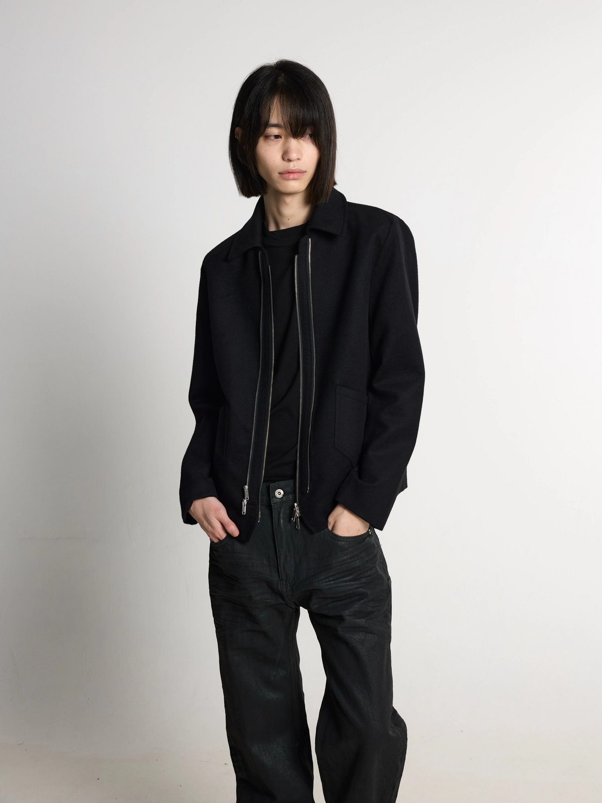 THREE WAY NAPOLEON ZIP JACKET