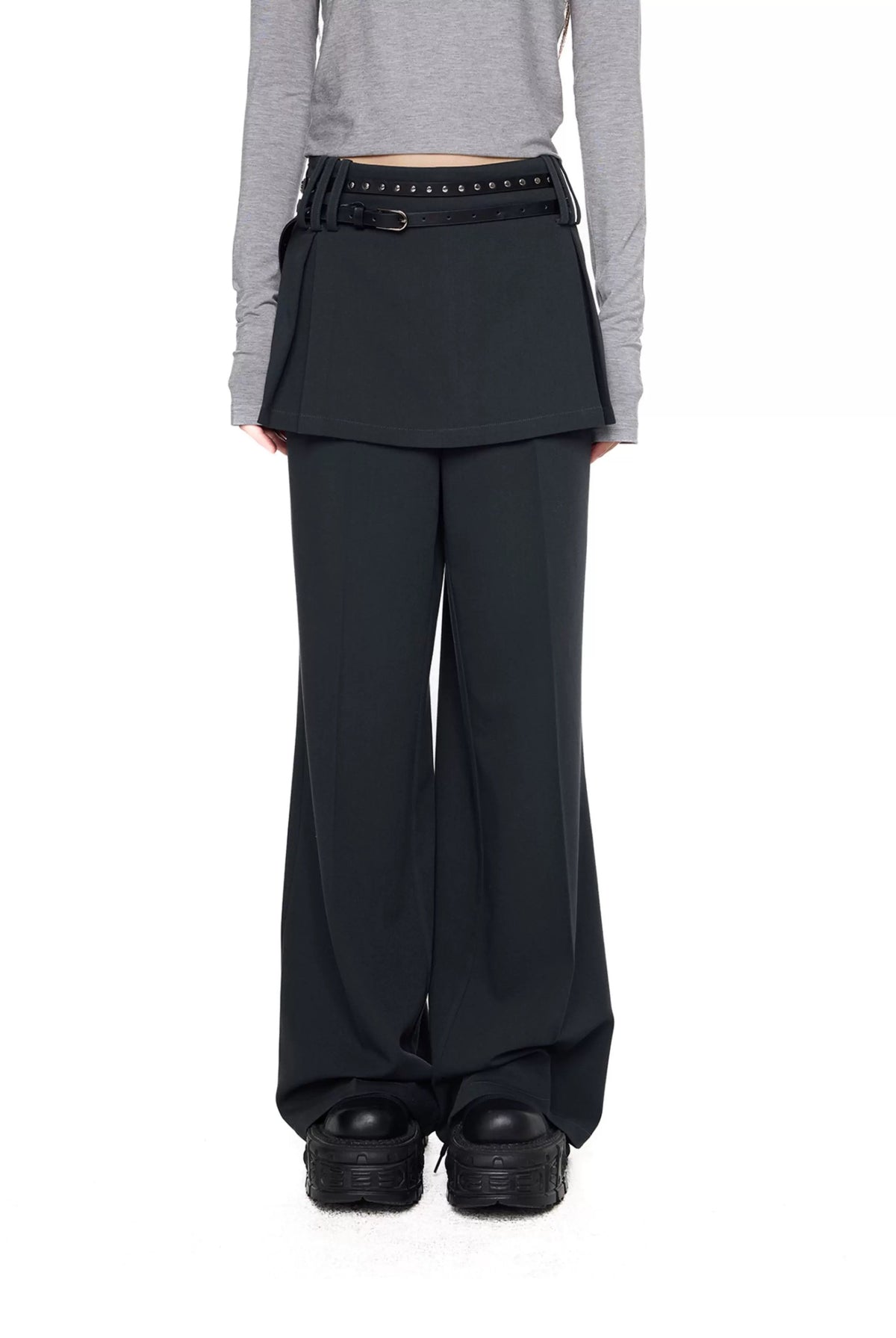 SPLIT FORM TROUSERS