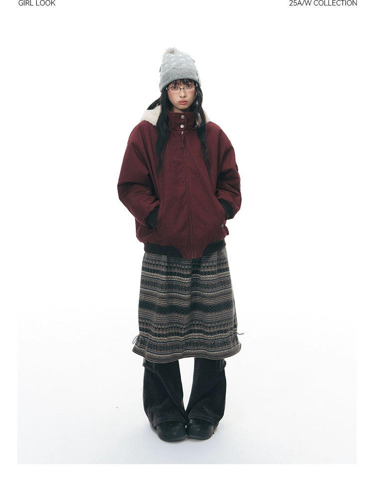 CHENILLE FLARED PANTS