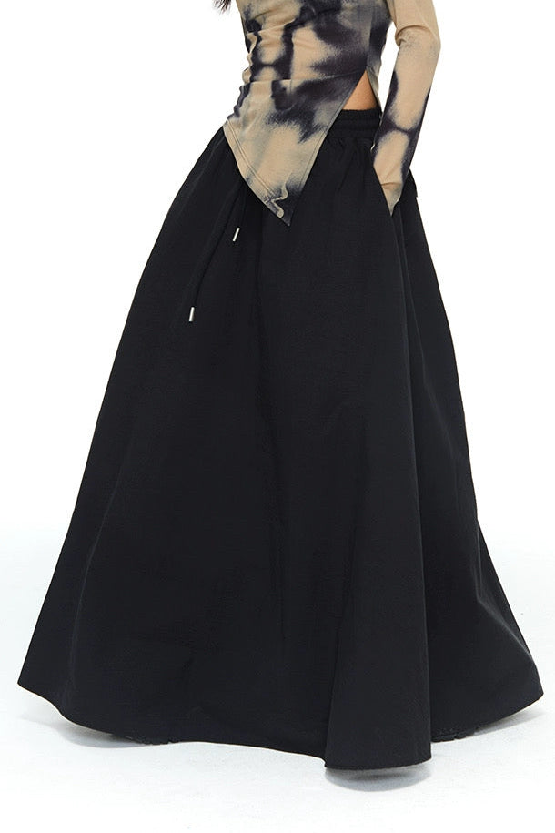 A-LINE MAXI SKIRT