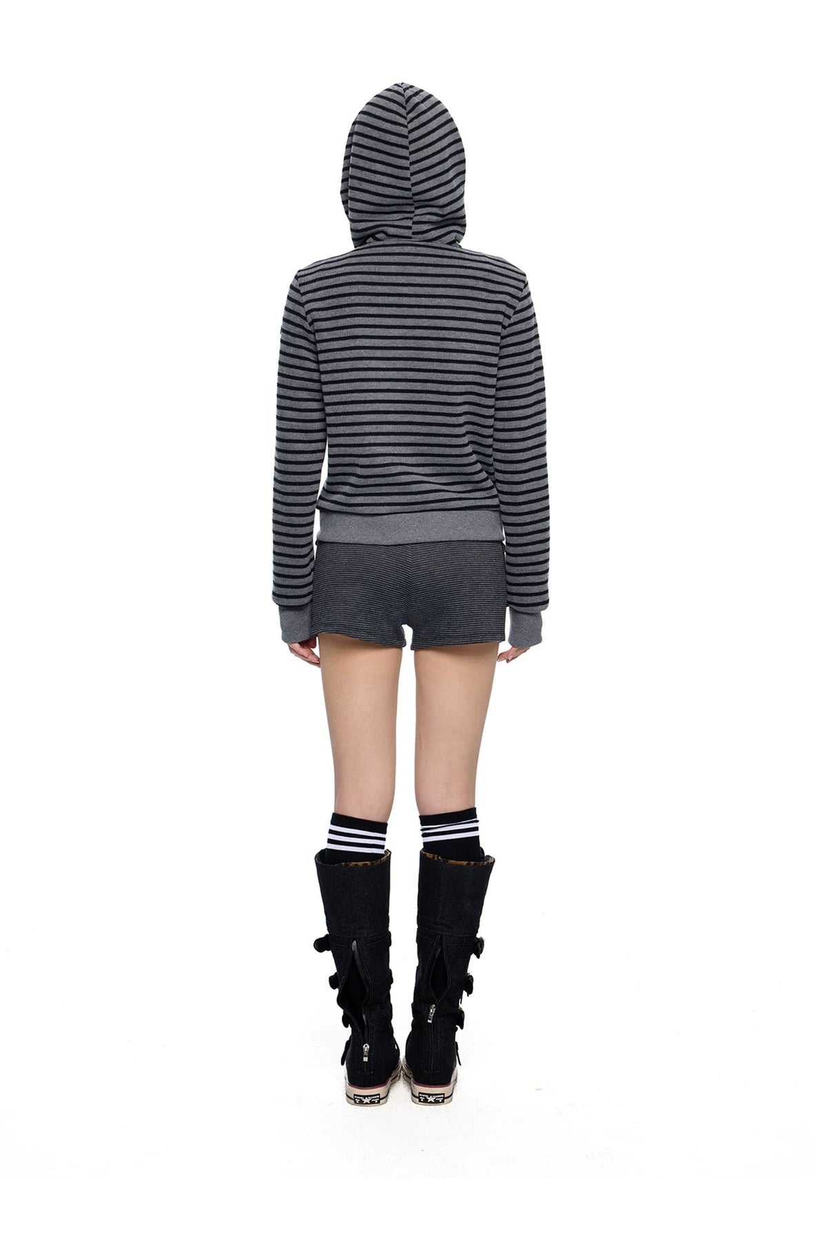 FRONT DRAPE HOODIE