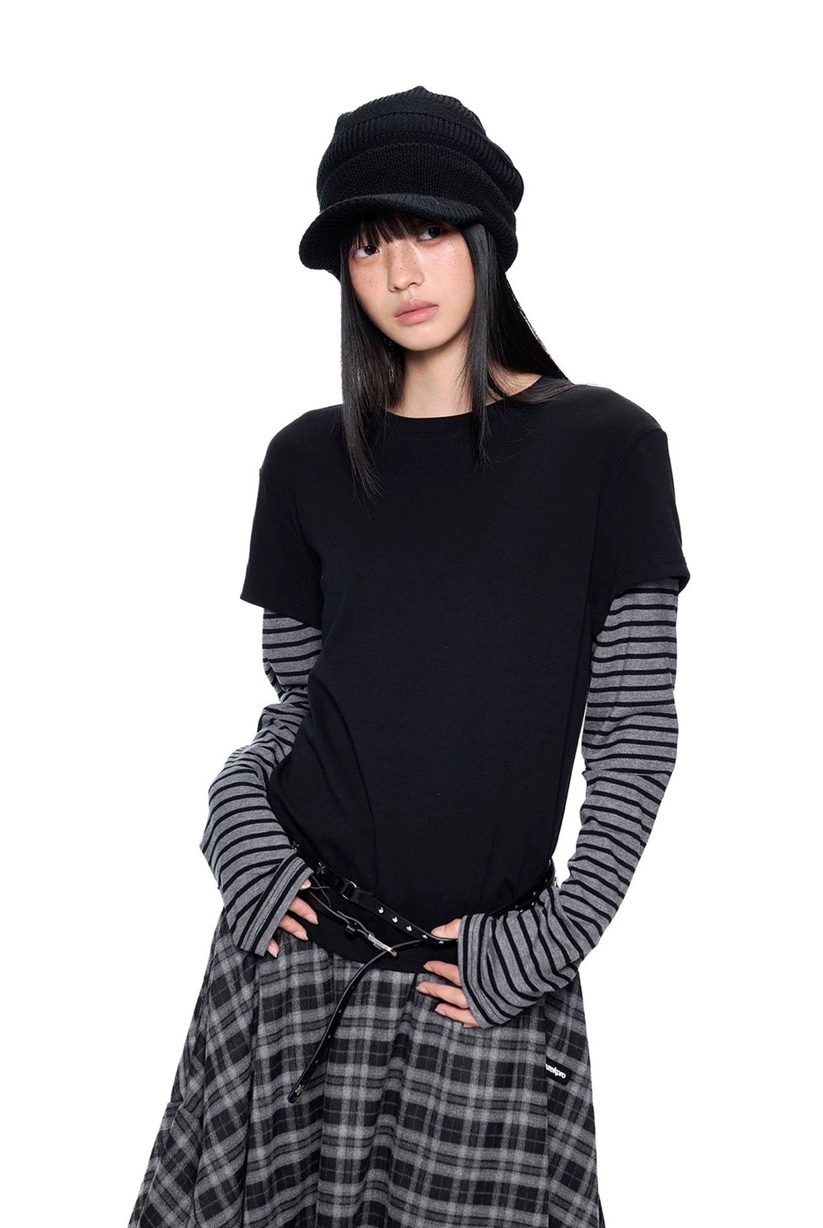 UNDER STRIPE TEE