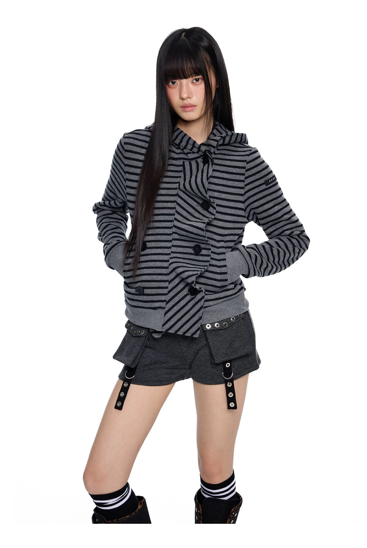 FRONT DRAPE HOODIE