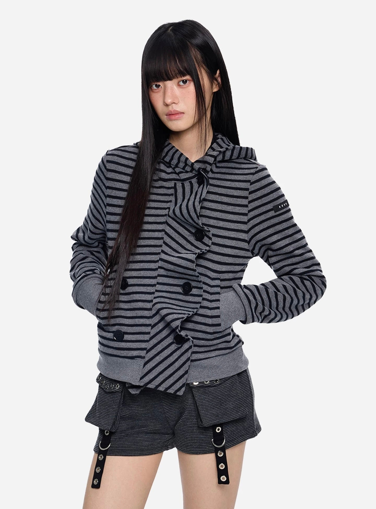 FRONT DRAPE HOODIE