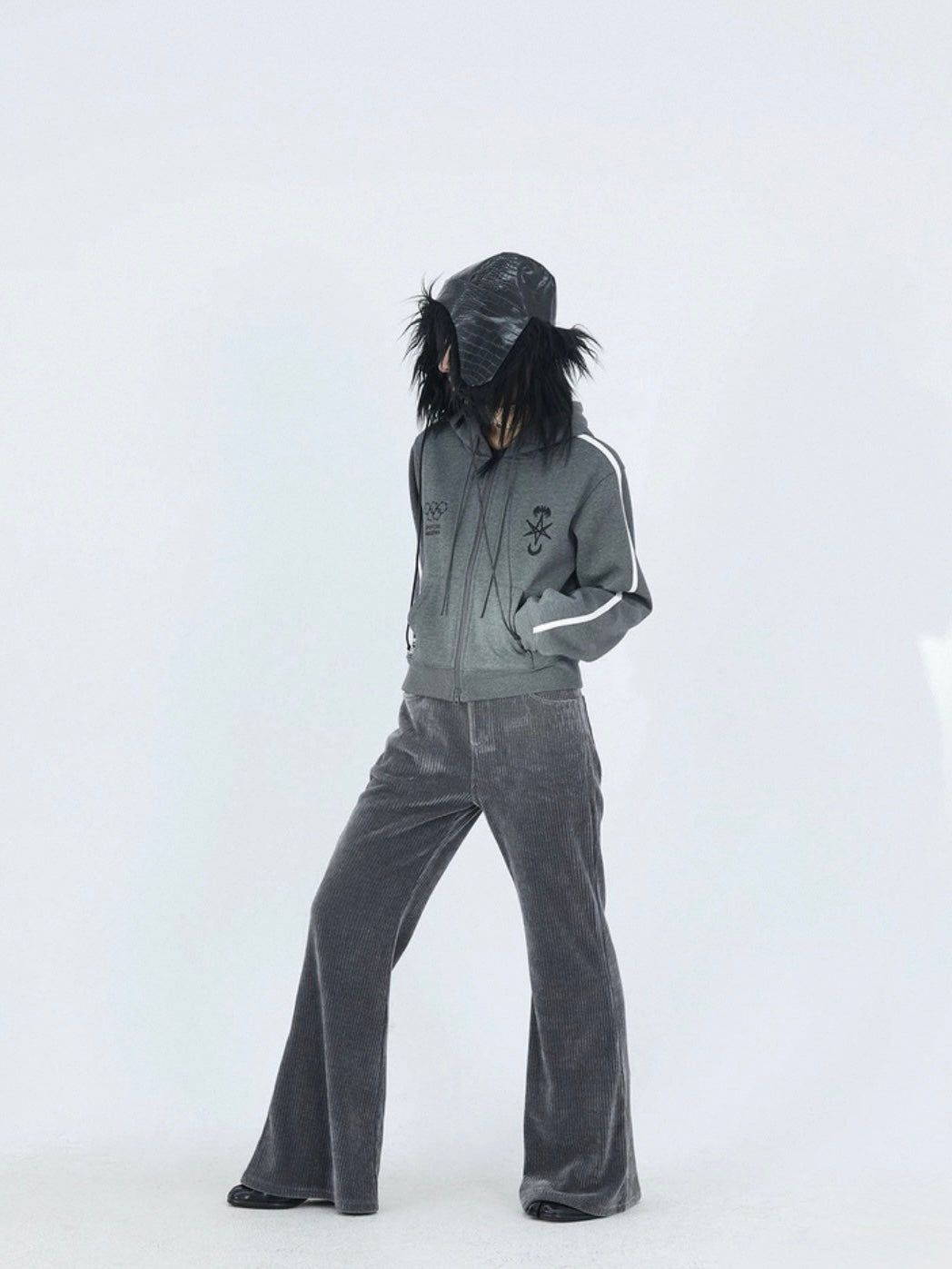 VELVET TRACE PANTS