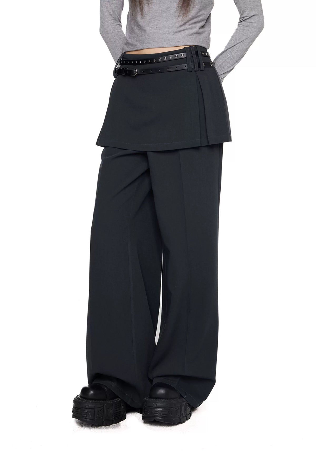 SPLIT FORM TROUSERS