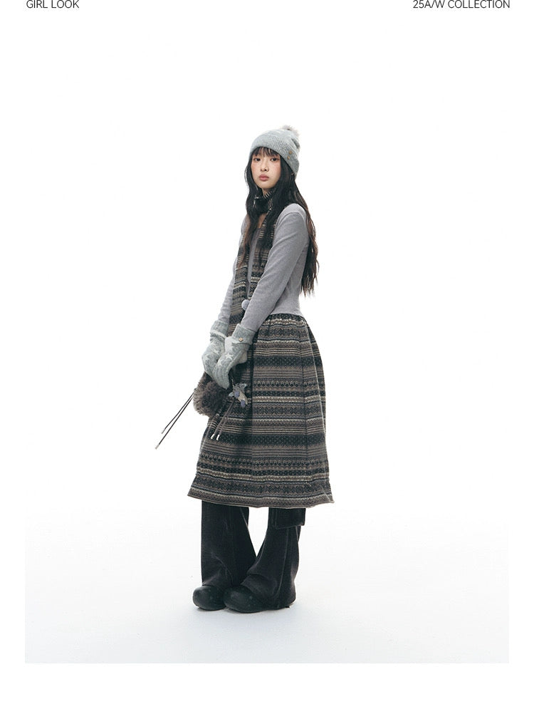 CHENILLE FLARED PANTS