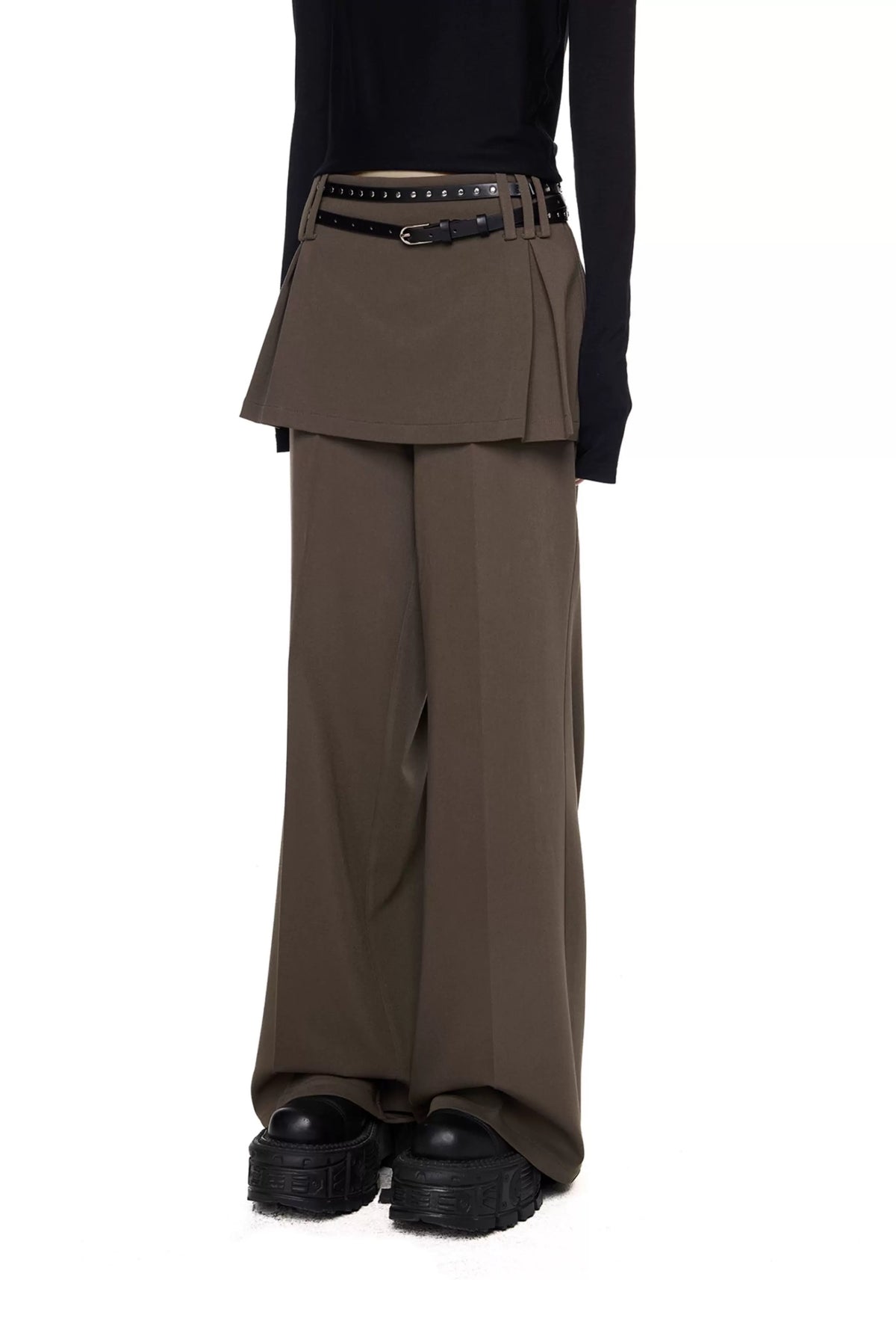 SPLIT FORM TROUSERS