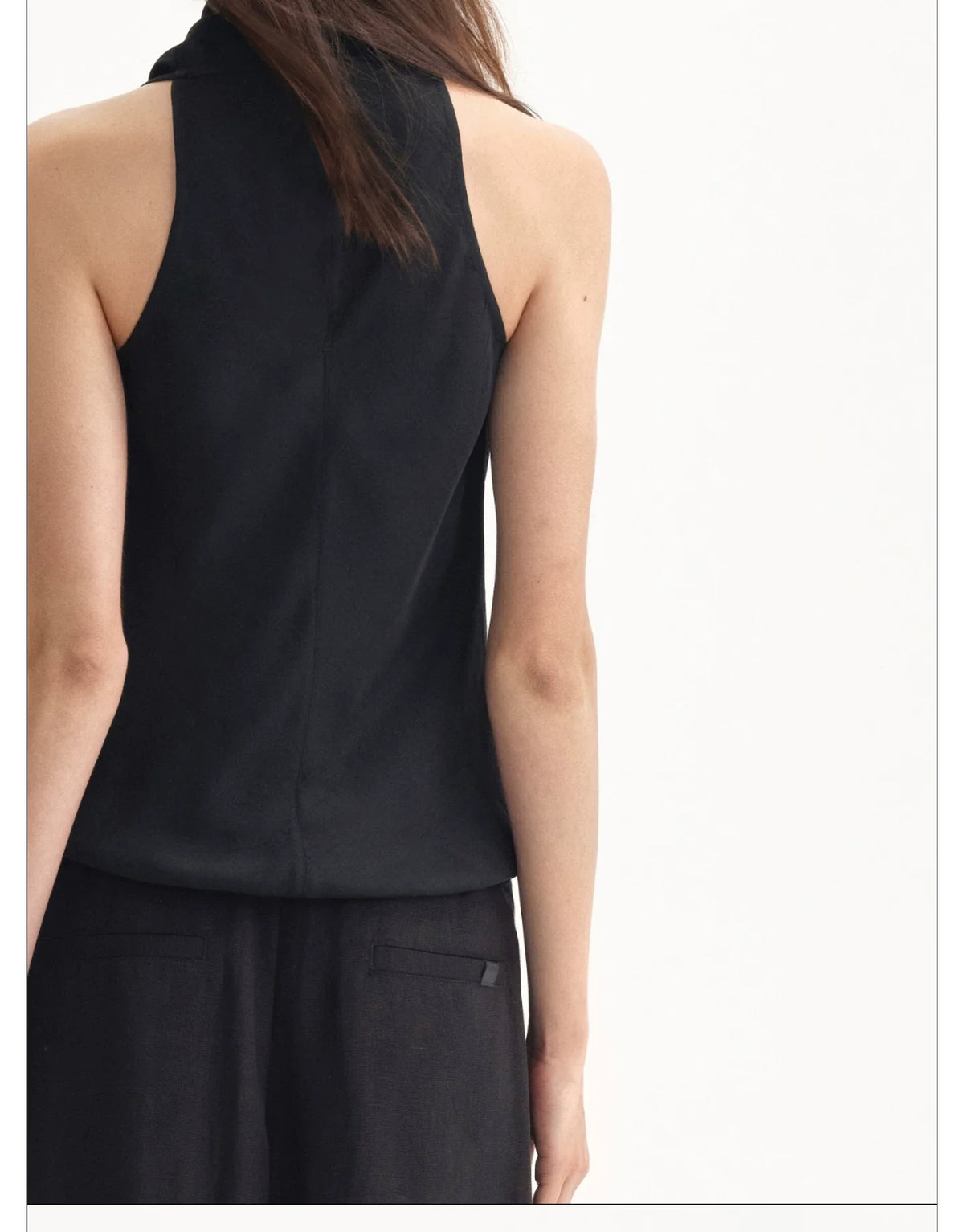 SOFT FLOW DRAPE TANK TOP