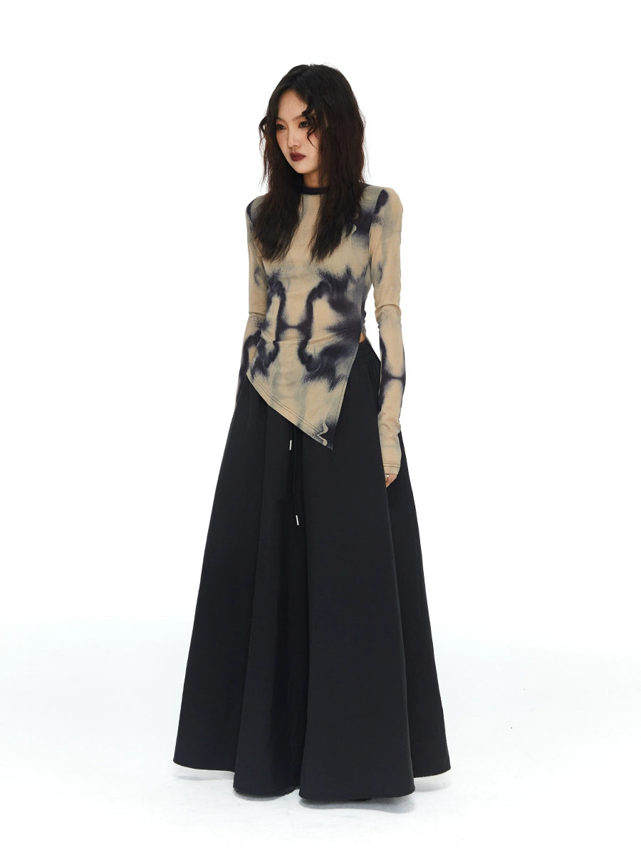 A-LINE MAXI SKIRT
