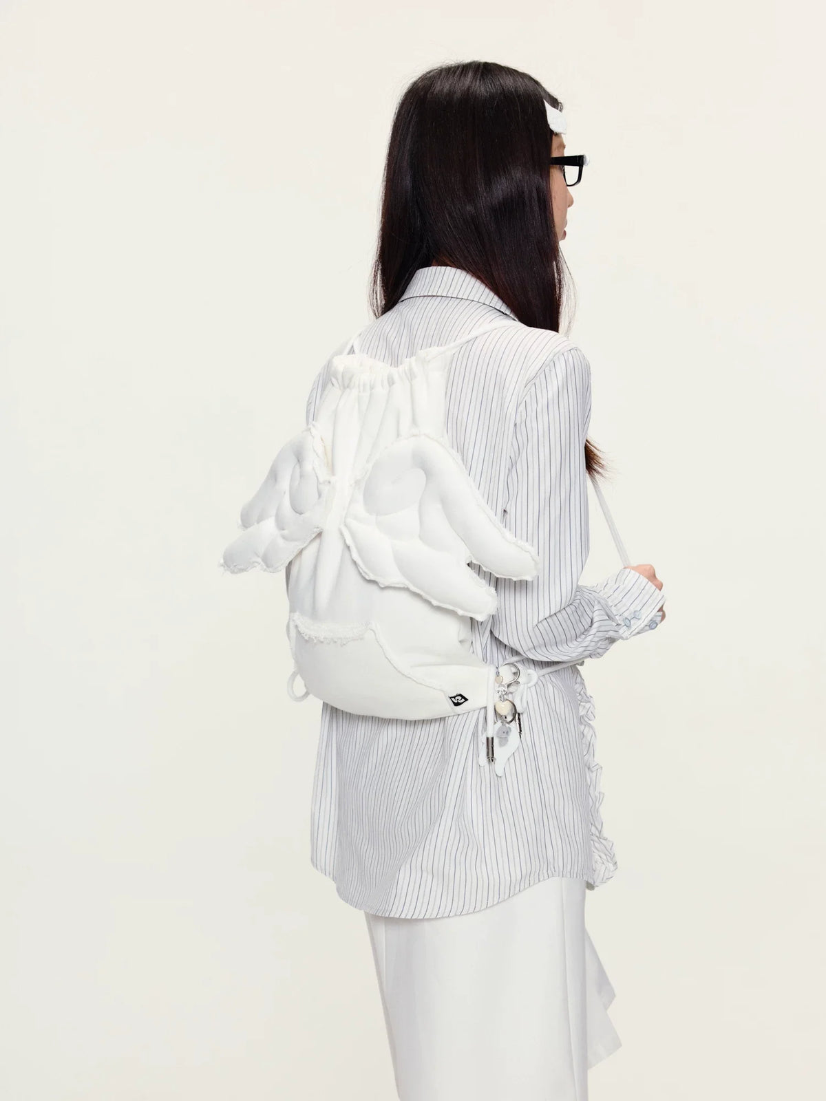 POLKA DOT ANGEL WINGS BAG