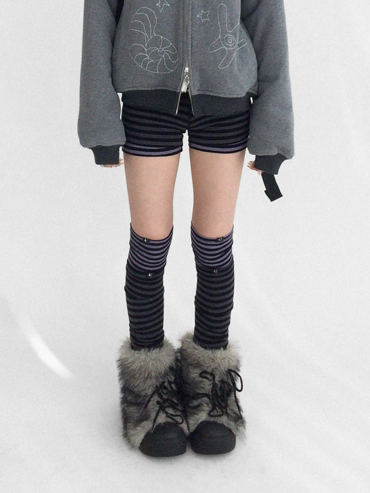 NOIR STRIPE SOCKS