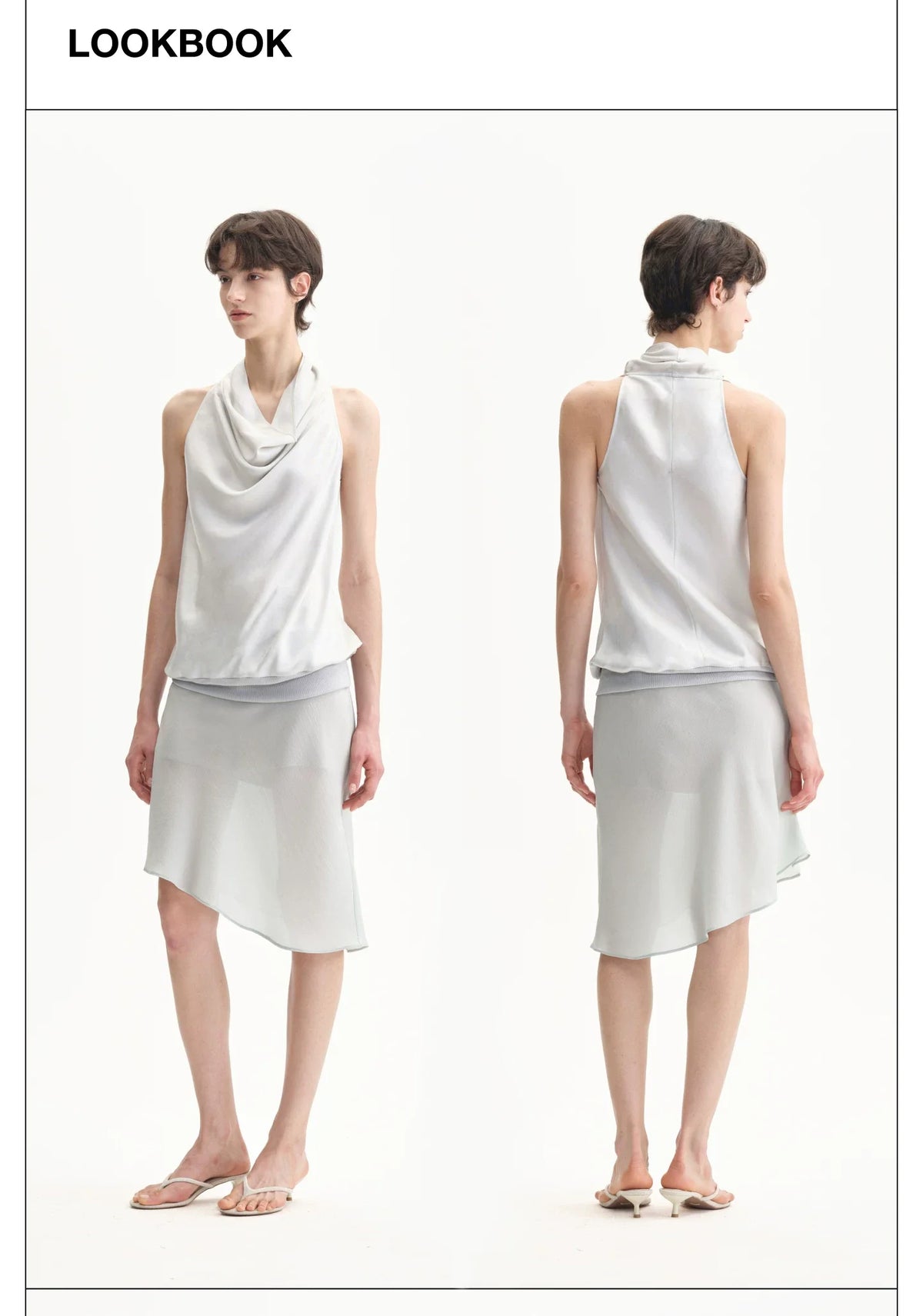 SOFT FLOW DRAPE TANK TOP