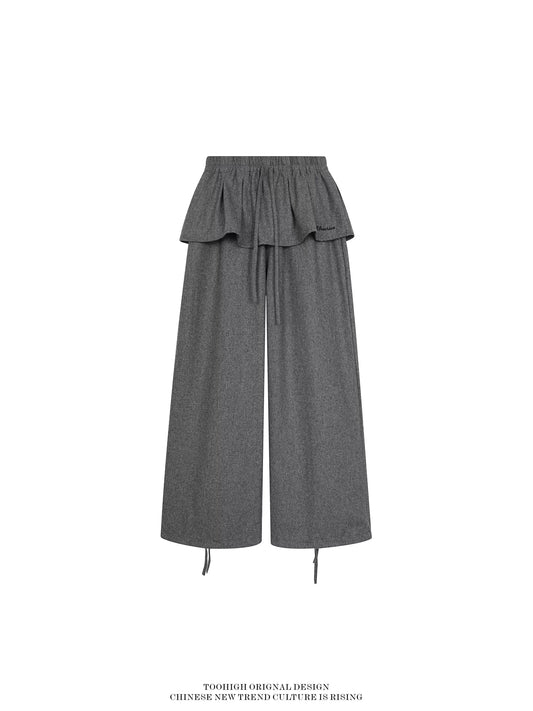 TIERED FRILL SLACKS