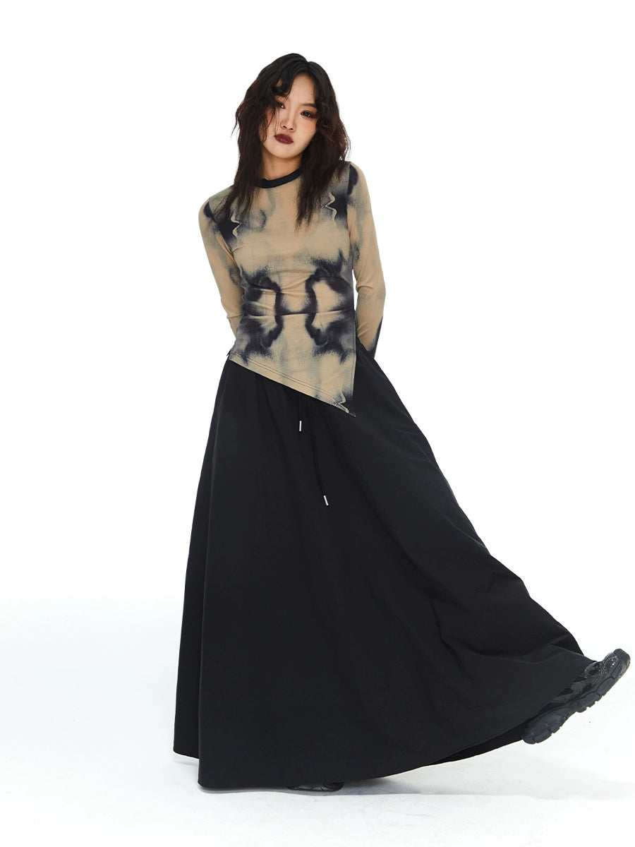 A-LINE MAXI SKIRT
