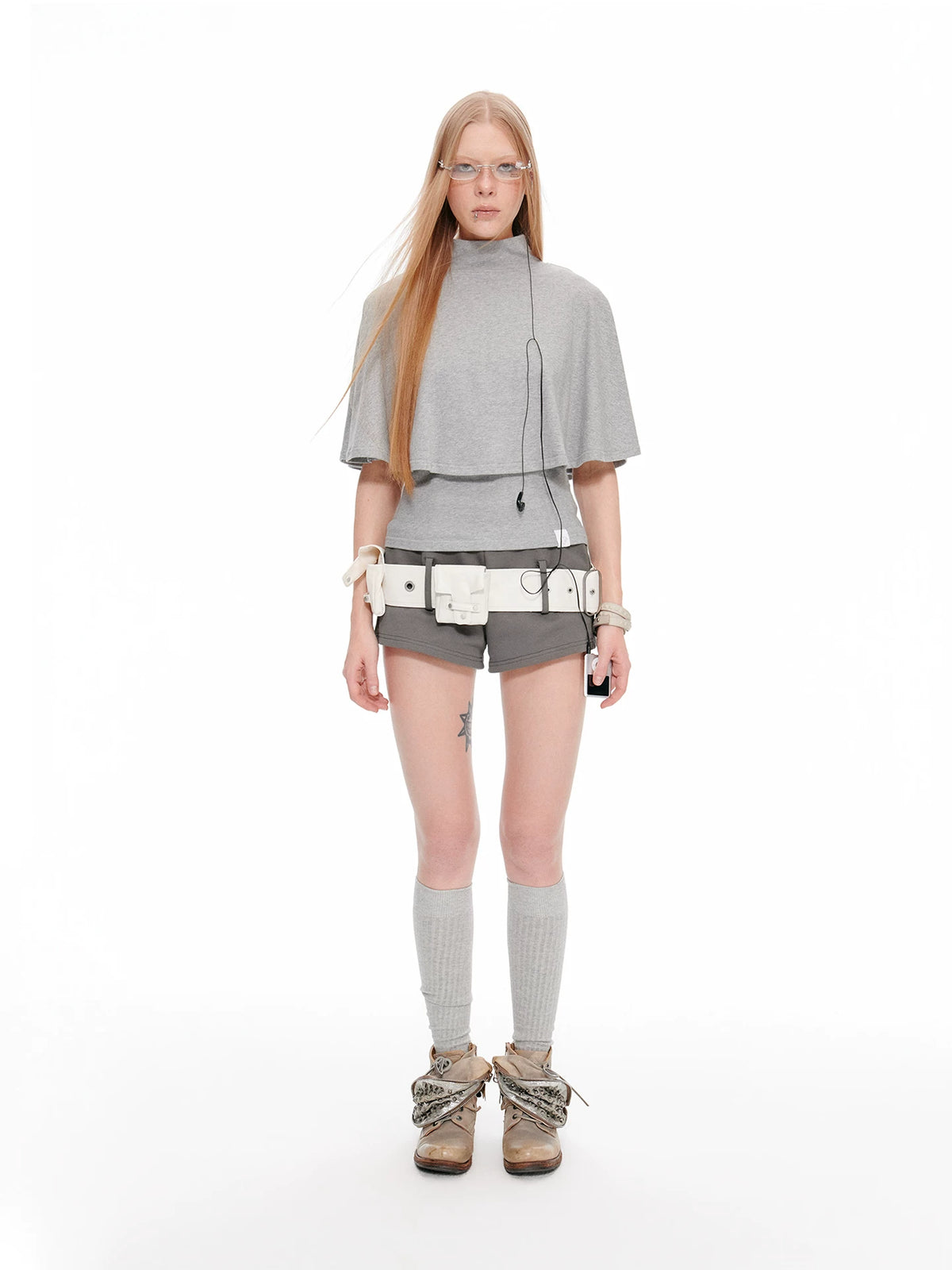 SPICE GIRLS HIGH-WAISTED SHORTS